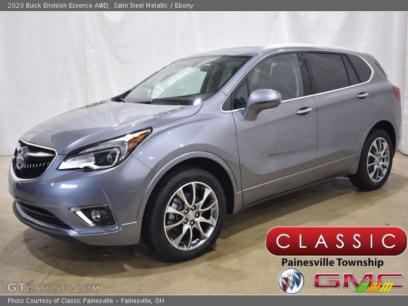 Satin Steel Metallic / Ebony 2020 Buick Envision Essence AWD