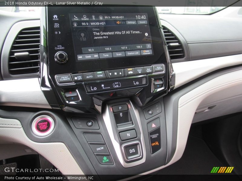Lunar Silver Metallic / Gray 2018 Honda Odyssey EX-L