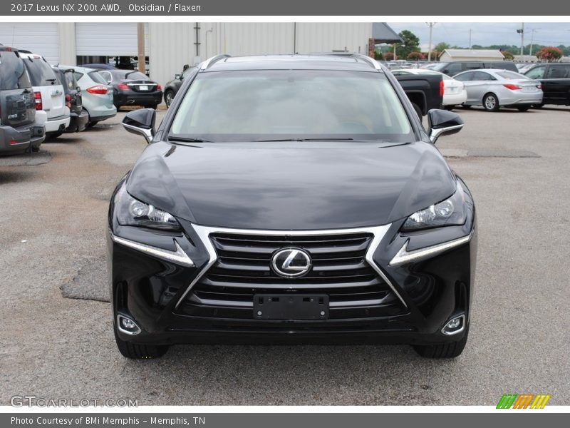 Obsidian / Flaxen 2017 Lexus NX 200t AWD