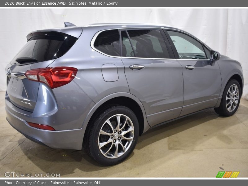 Satin Steel Metallic / Ebony 2020 Buick Envision Essence AWD