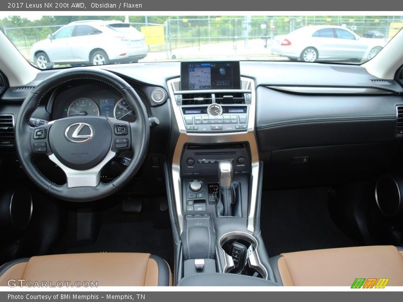 Obsidian / Flaxen 2017 Lexus NX 200t AWD