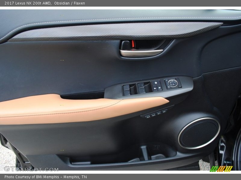 Obsidian / Flaxen 2017 Lexus NX 200t AWD