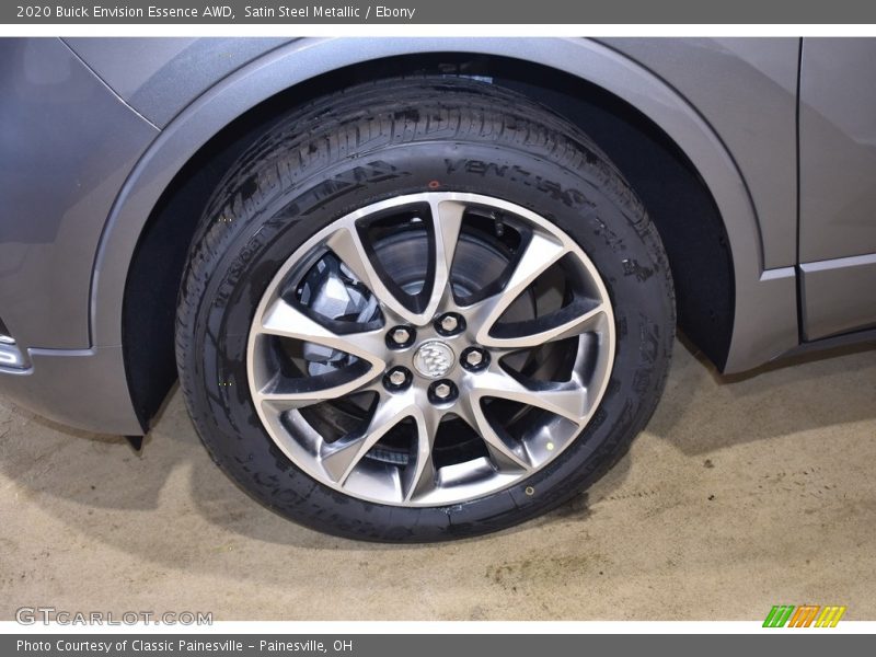 Satin Steel Metallic / Ebony 2020 Buick Envision Essence AWD