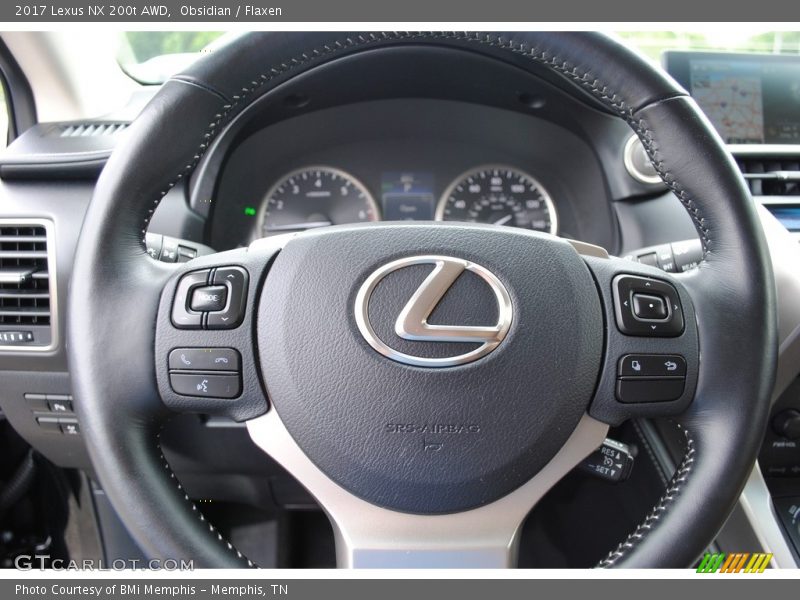 Obsidian / Flaxen 2017 Lexus NX 200t AWD