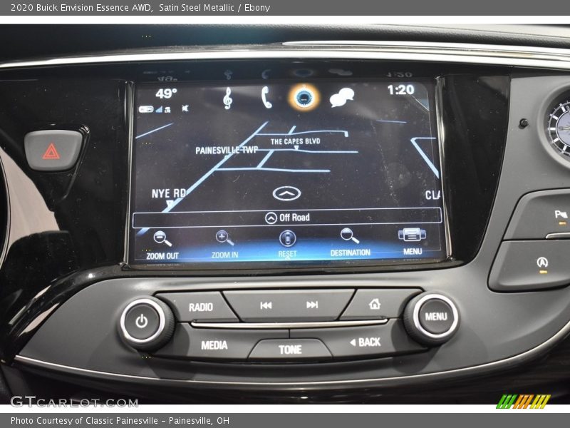 Satin Steel Metallic / Ebony 2020 Buick Envision Essence AWD