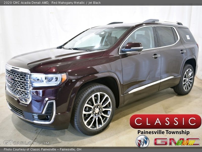 Red Mahogany Metallic / Jet Black 2020 GMC Acadia Denali AWD