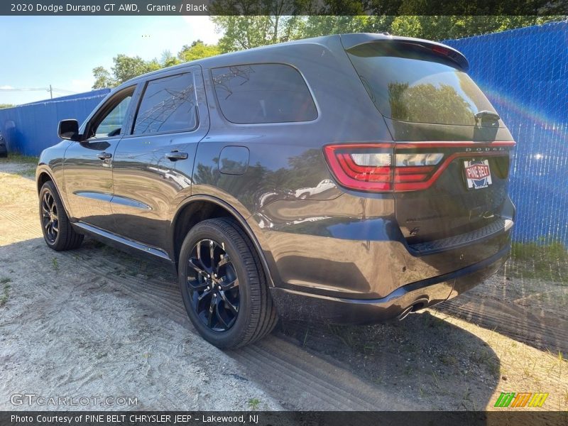 Granite / Black 2020 Dodge Durango GT AWD