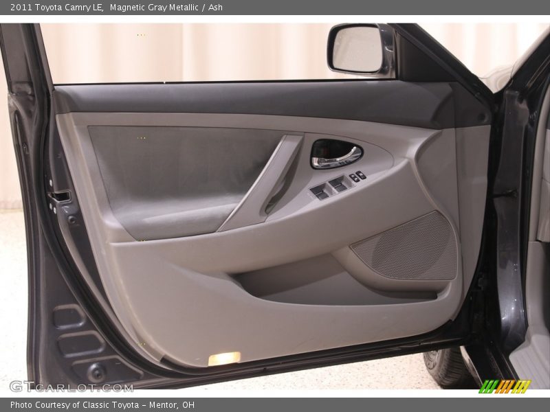 Magnetic Gray Metallic / Ash 2011 Toyota Camry LE