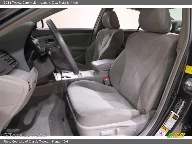 Magnetic Gray Metallic / Ash 2011 Toyota Camry LE