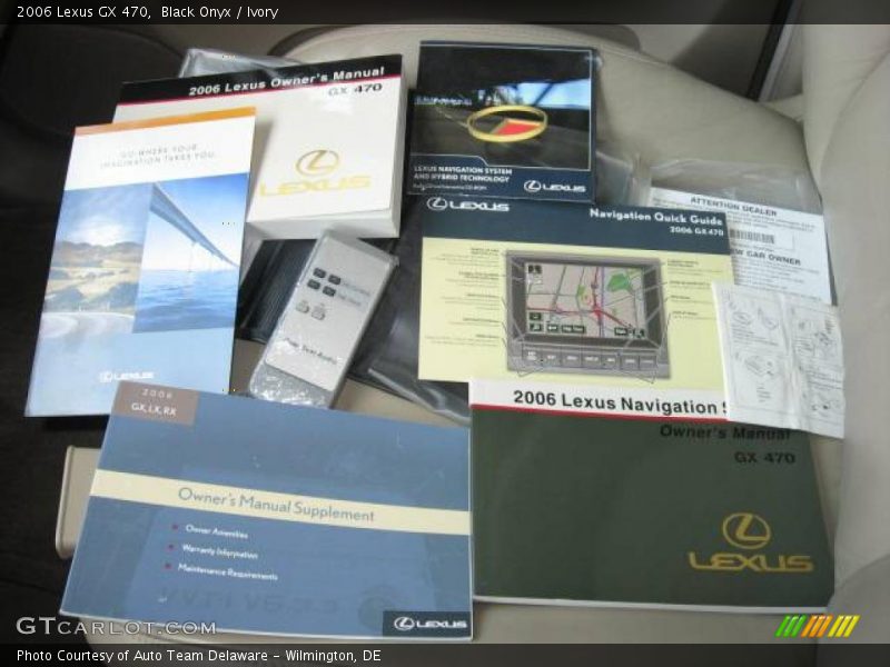 Black Onyx / Ivory 2006 Lexus GX 470