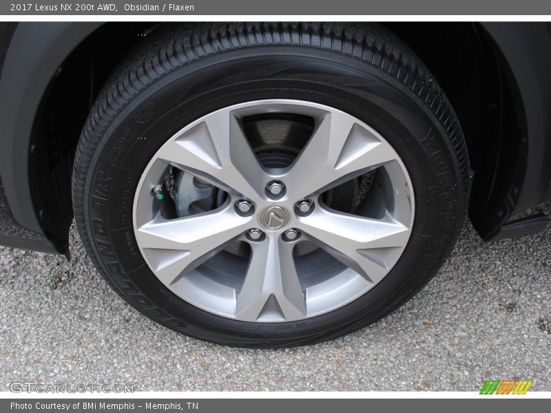 Obsidian / Flaxen 2017 Lexus NX 200t AWD