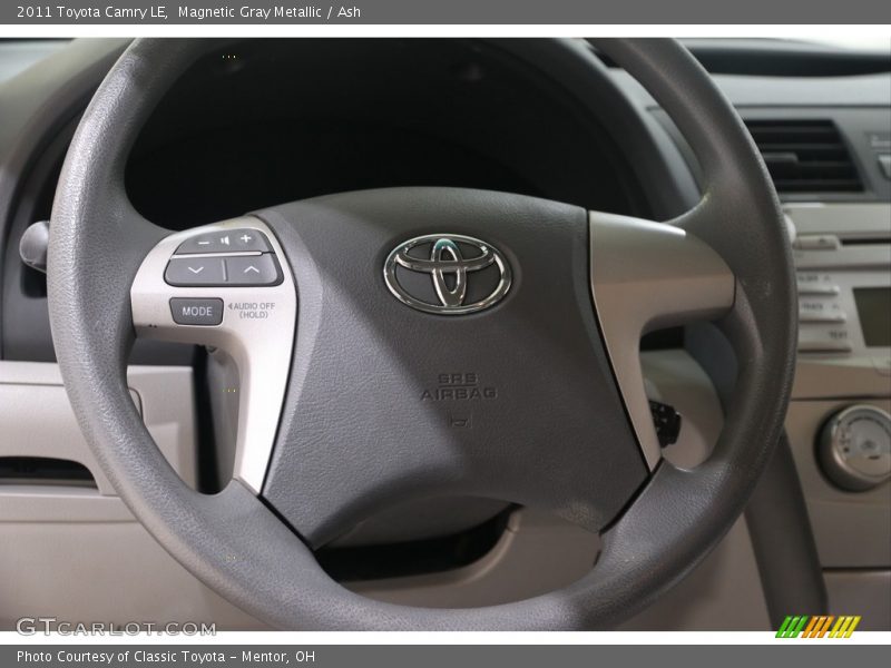 Magnetic Gray Metallic / Ash 2011 Toyota Camry LE