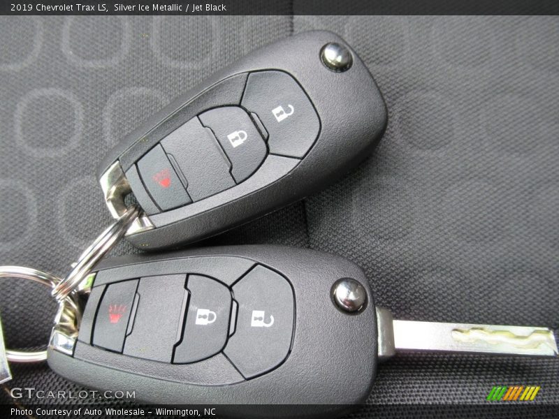 Silver Ice Metallic / Jet Black 2019 Chevrolet Trax LS