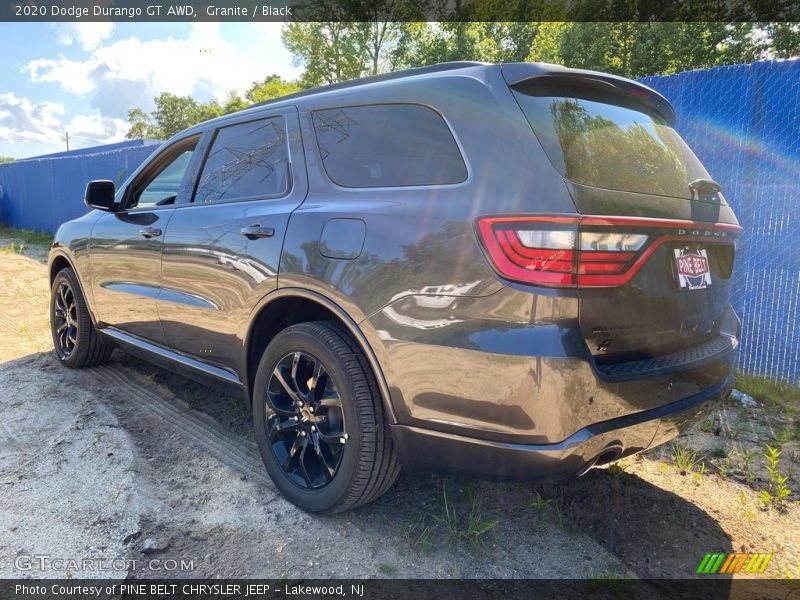 Granite / Black 2020 Dodge Durango GT AWD