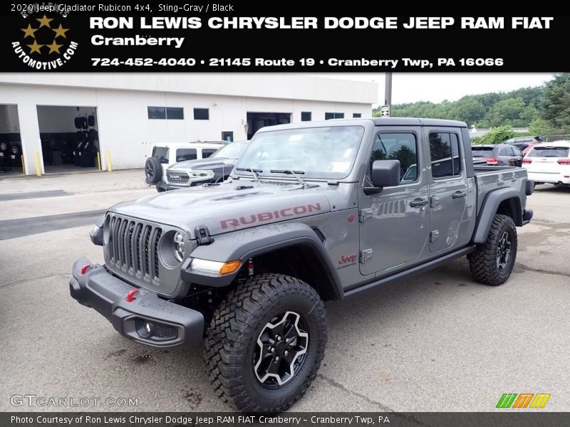 Sting-Gray / Black 2020 Jeep Gladiator Rubicon 4x4