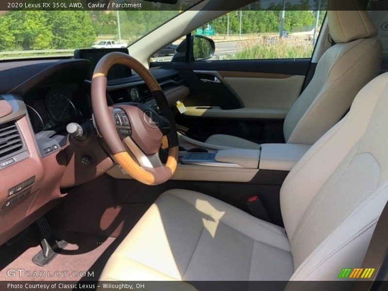 Caviar / Parchment 2020 Lexus RX 350L AWD