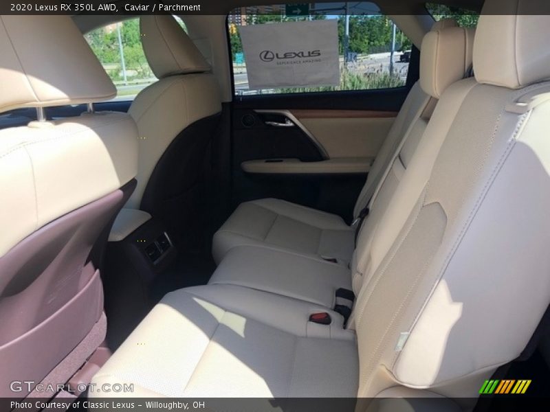 Caviar / Parchment 2020 Lexus RX 350L AWD