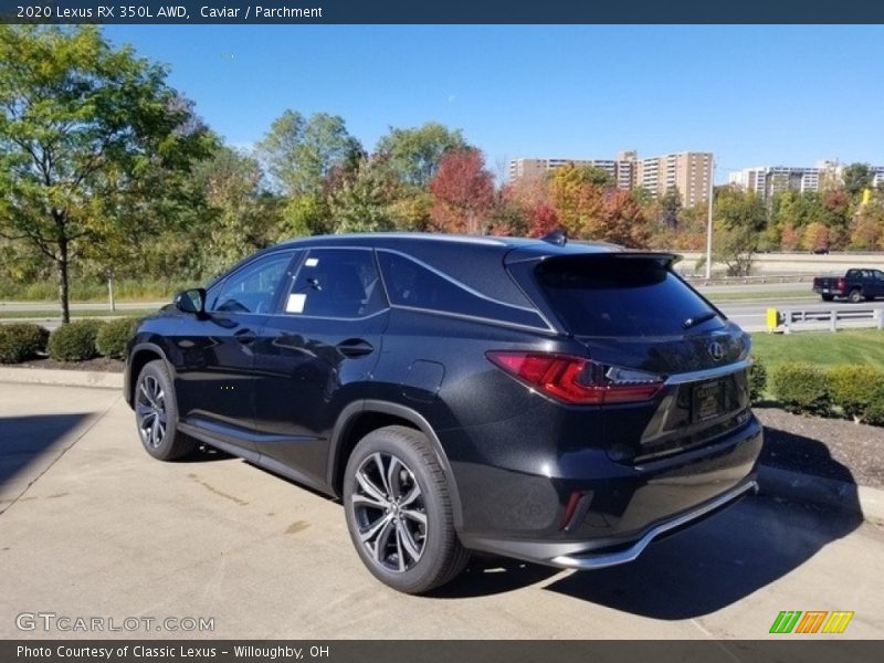 Caviar / Parchment 2020 Lexus RX 350L AWD