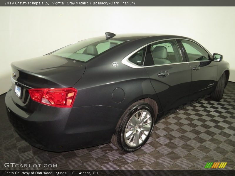 Nightfall Gray Metallic / Jet Black/­Dark Titanium 2019 Chevrolet Impala LS