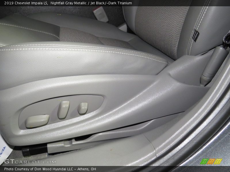 Nightfall Gray Metallic / Jet Black/­Dark Titanium 2019 Chevrolet Impala LS