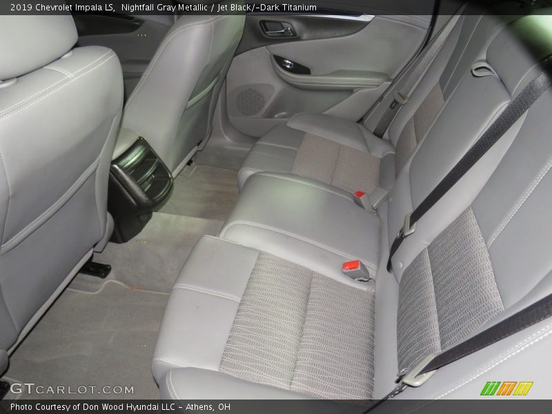 Nightfall Gray Metallic / Jet Black/­Dark Titanium 2019 Chevrolet Impala LS