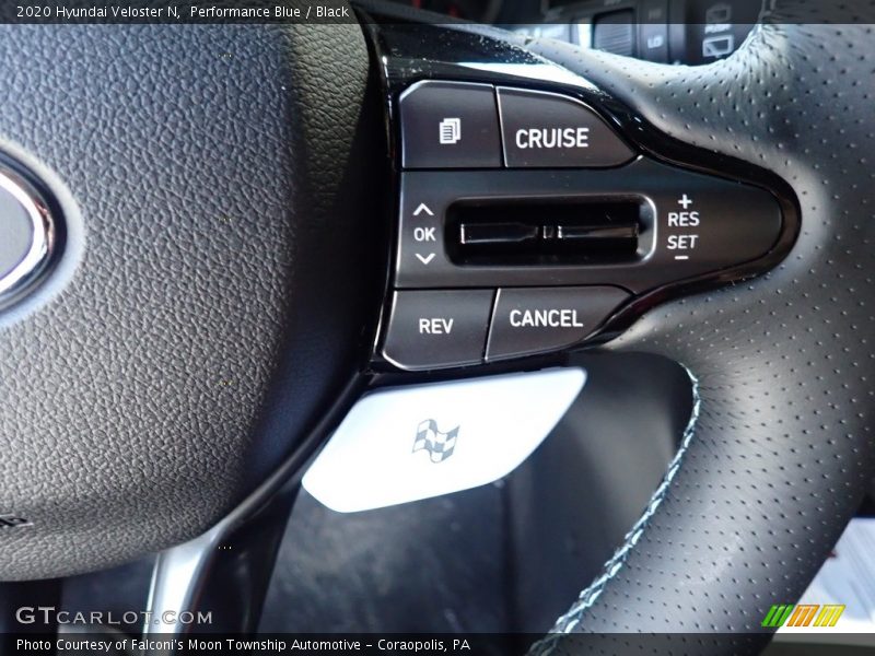 Performance Blue / Black 2020 Hyundai Veloster N
