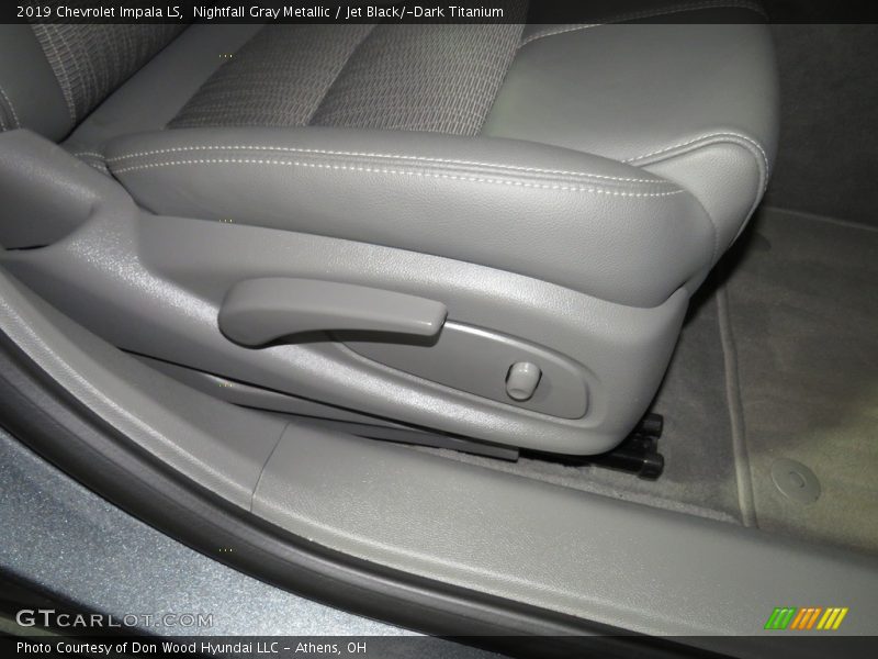 Nightfall Gray Metallic / Jet Black/­Dark Titanium 2019 Chevrolet Impala LS