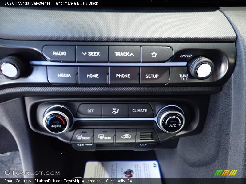 Controls of 2020 Veloster N