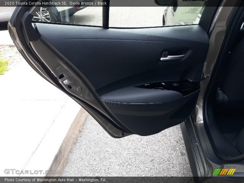 Oxide Bronze / Black 2020 Toyota Corolla Hatchback SE