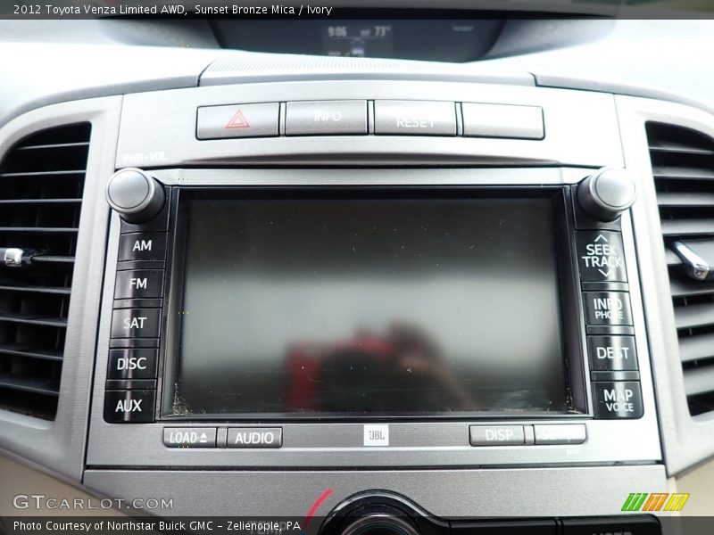 Sunset Bronze Mica / Ivory 2012 Toyota Venza Limited AWD