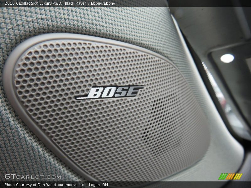 Black Raven / Ebony/Ebony 2016 Cadillac SRX Luxury AWD