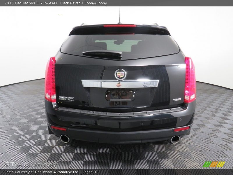 Black Raven / Ebony/Ebony 2016 Cadillac SRX Luxury AWD