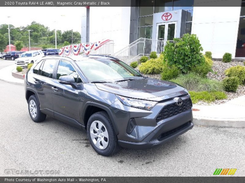 Magnetic Gray Metallic / Black 2020 Toyota RAV4 LE AWD