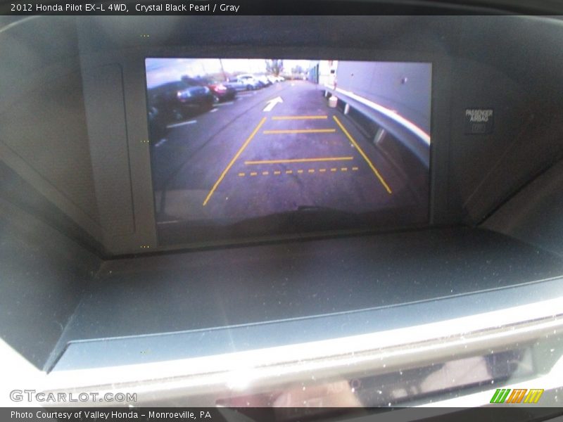 Crystal Black Pearl / Gray 2012 Honda Pilot EX-L 4WD