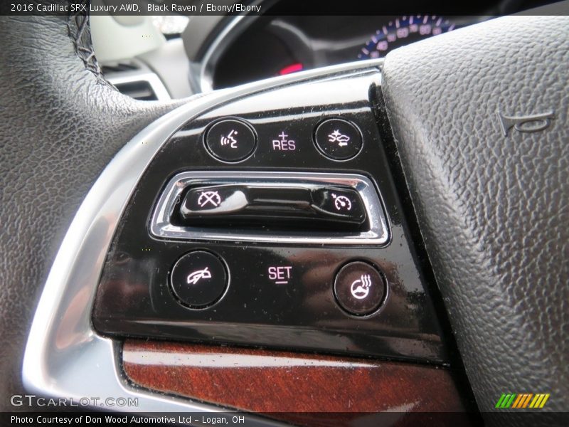 Black Raven / Ebony/Ebony 2016 Cadillac SRX Luxury AWD