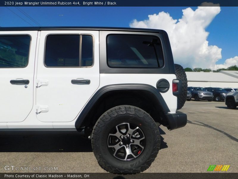 Bright White / Black 2020 Jeep Wrangler Unlimited Rubicon 4x4