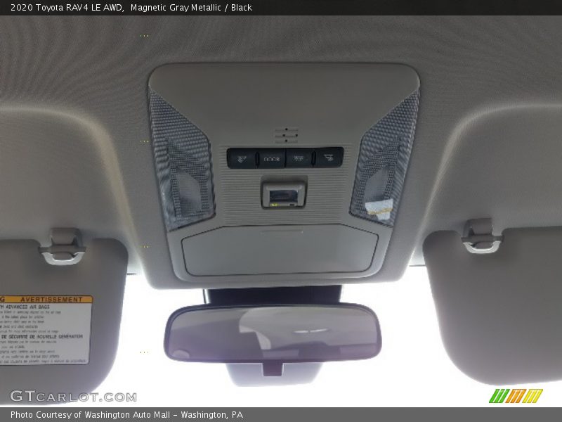 Magnetic Gray Metallic / Black 2020 Toyota RAV4 LE AWD