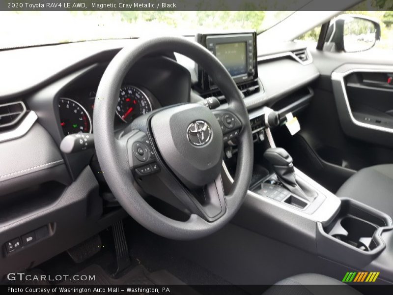 Magnetic Gray Metallic / Black 2020 Toyota RAV4 LE AWD
