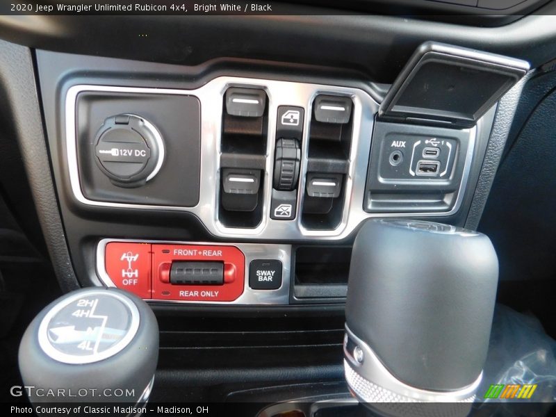 Bright White / Black 2020 Jeep Wrangler Unlimited Rubicon 4x4