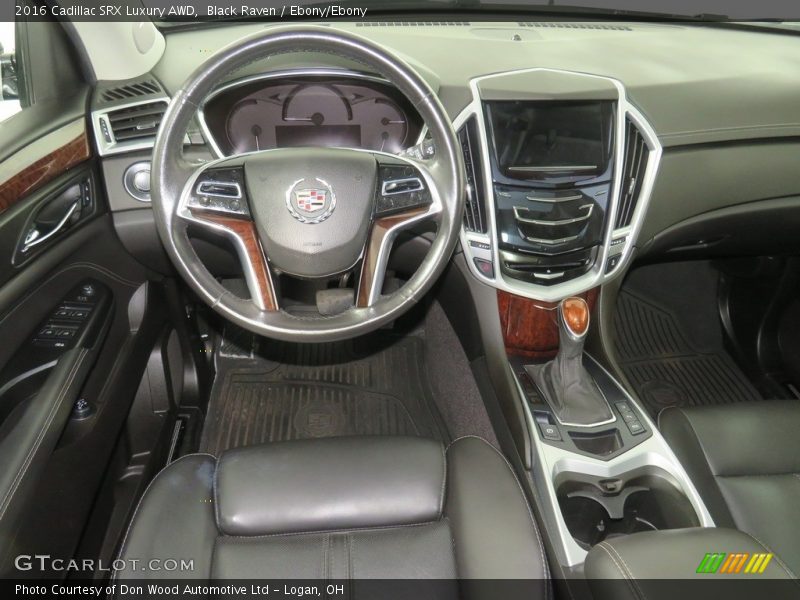 Black Raven / Ebony/Ebony 2016 Cadillac SRX Luxury AWD