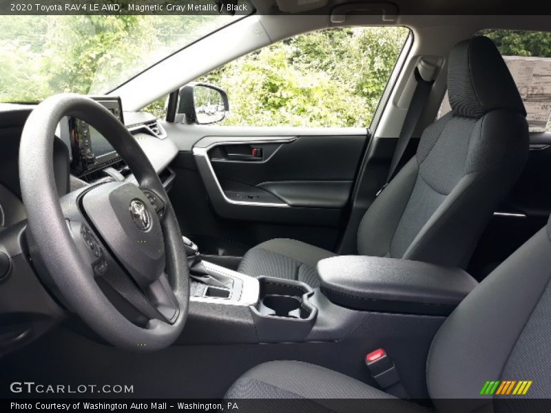 Magnetic Gray Metallic / Black 2020 Toyota RAV4 LE AWD