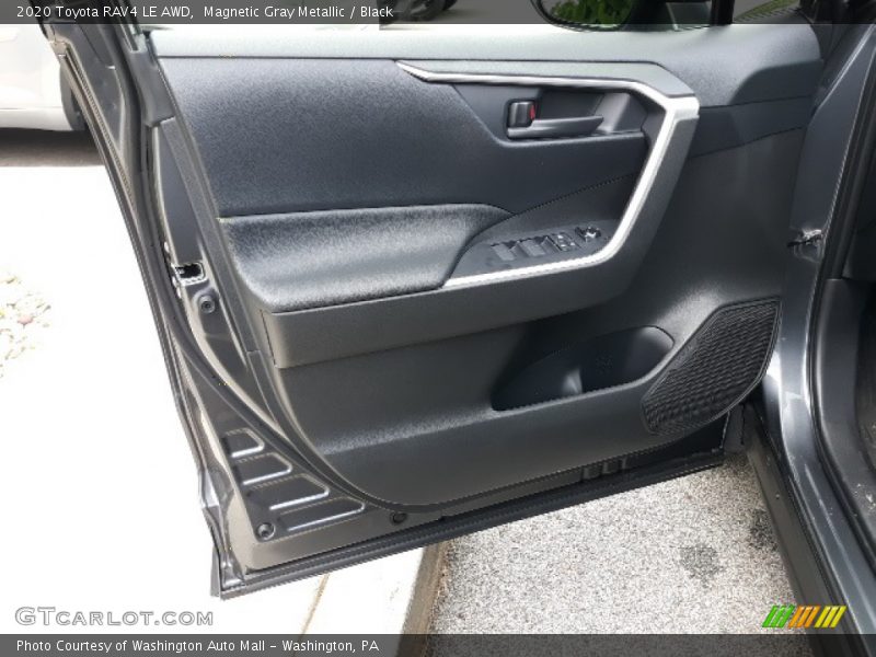 Magnetic Gray Metallic / Black 2020 Toyota RAV4 LE AWD