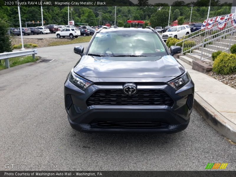 Magnetic Gray Metallic / Black 2020 Toyota RAV4 LE AWD