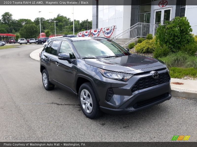 Magnetic Gray Metallic / Black 2020 Toyota RAV4 LE AWD