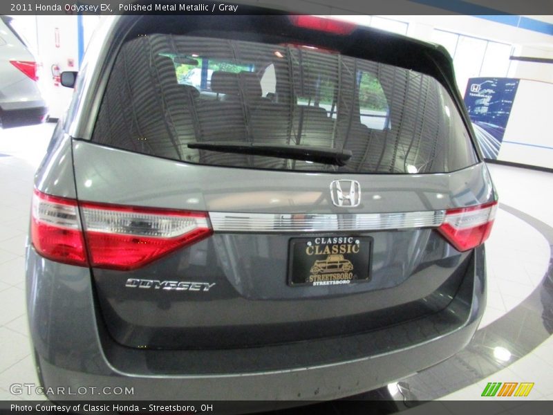 Polished Metal Metallic / Gray 2011 Honda Odyssey EX