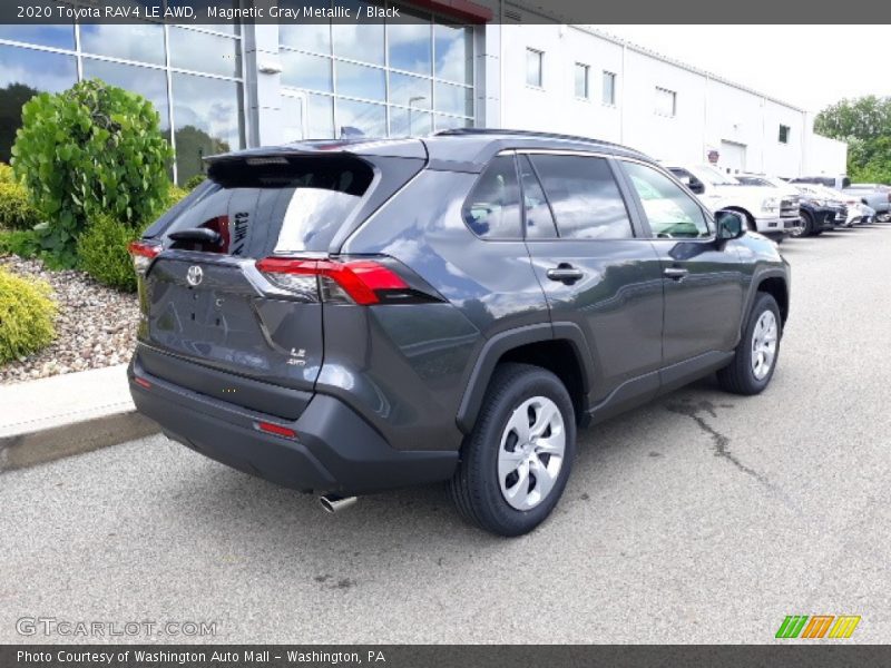 Magnetic Gray Metallic / Black 2020 Toyota RAV4 LE AWD