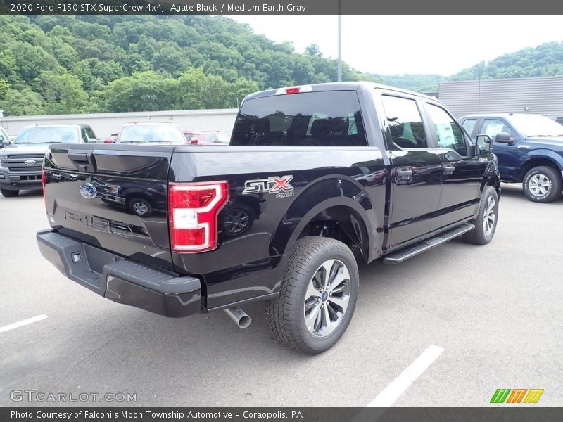 Agate Black / Medium Earth Gray 2020 Ford F150 STX SuperCrew 4x4