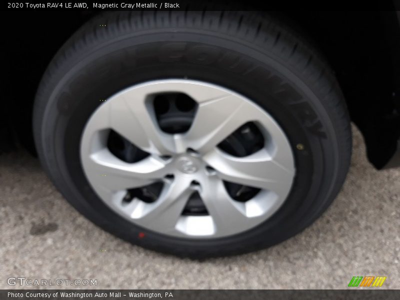 Magnetic Gray Metallic / Black 2020 Toyota RAV4 LE AWD