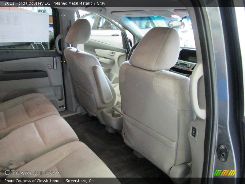 Polished Metal Metallic / Gray 2011 Honda Odyssey EX