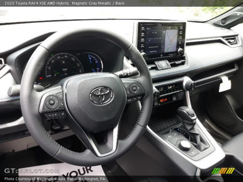 Magnetic Gray Metallic / Black 2020 Toyota RAV4 XSE AWD Hybrid